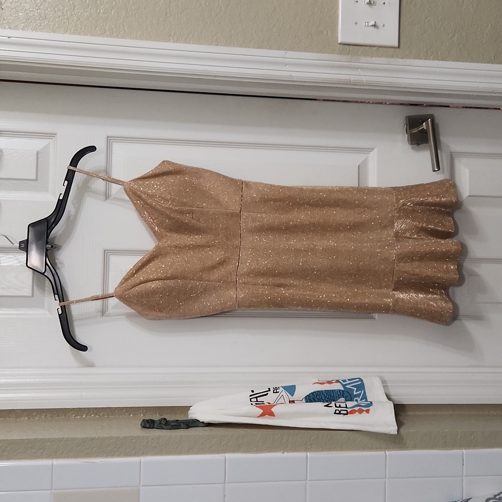Midnight Doll mini mermaid style dress